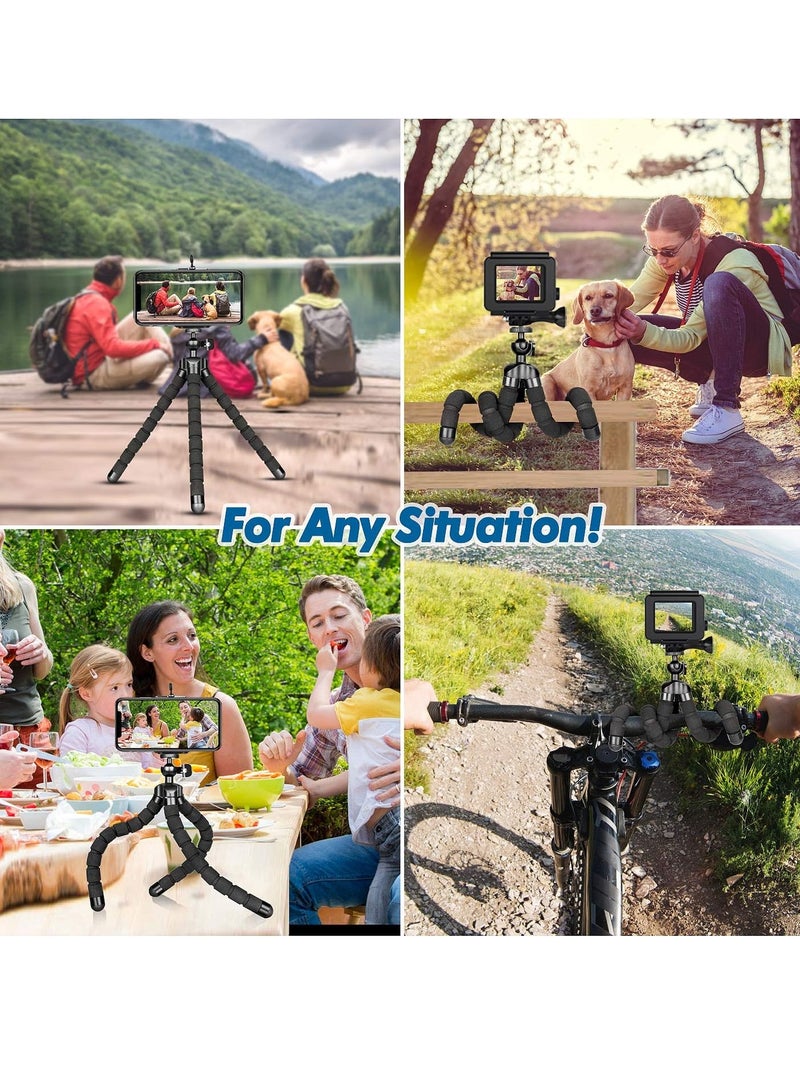 ELTRAZONE "All-in-One Photography Kit – Wireless Remote Camera, Telescopic Tripod, and Selfie Stick Phone Holder" - Image 4