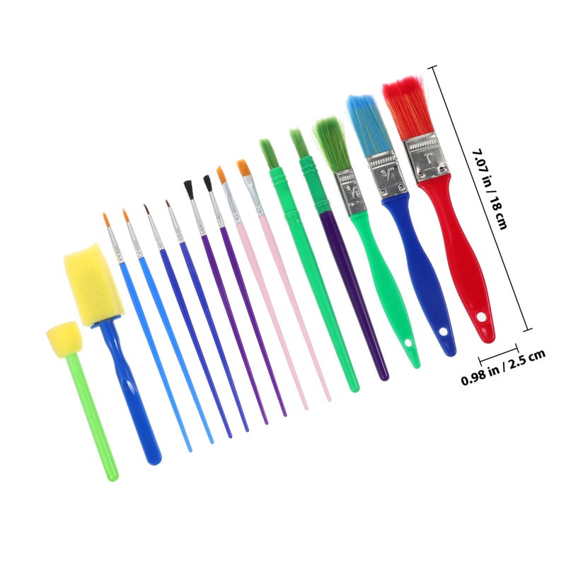 15pcs Paint Children's Tempera and Artist Paint for Kindergarten Art Rooms Home - Image 2