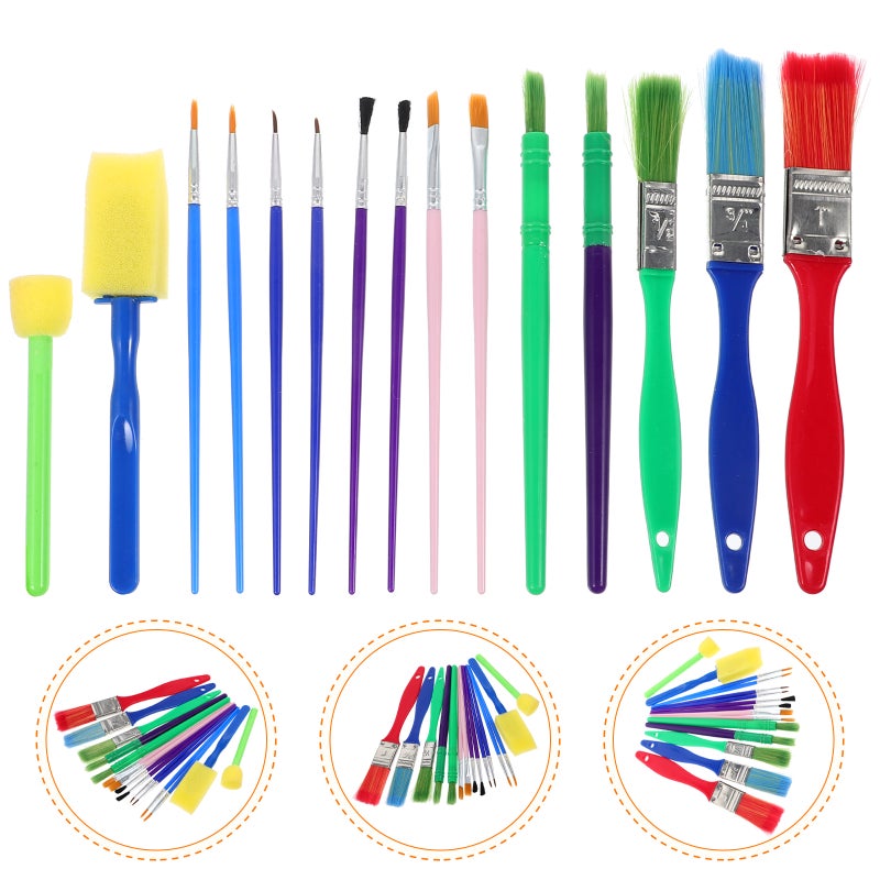 15pcs Paint Children's Tempera and Artist Paint for Kindergarten Art Rooms Home - Image 3