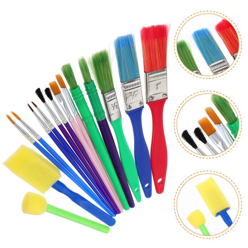 15pcs Paint Children's Tempera and Artist Paint for Kindergarten Art Rooms Home - Image 1