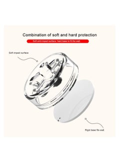 Y&D Door Stopper Wall Protector, Knob Shield, Rubber Bumper Protector With Self Adhesive, Handle Cushion Bumpers for Refrigerator Door, Cabinets (4 PCS)  - Image 5