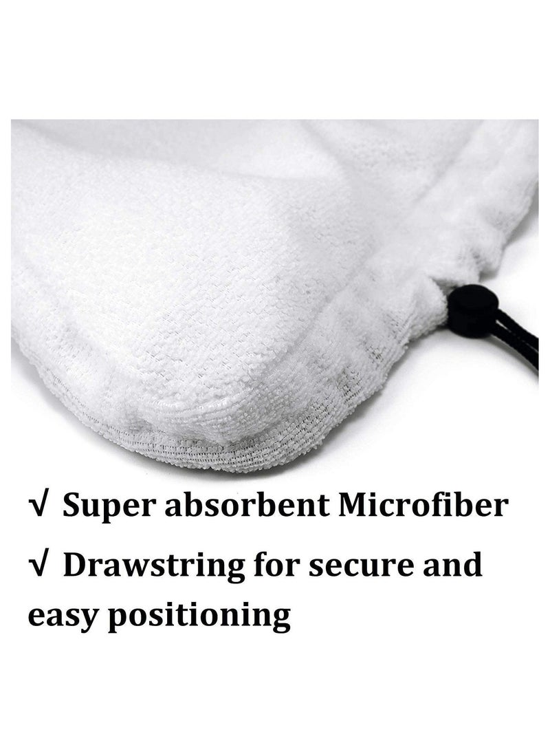 Generic - 3Pcs Universal Microfiber Cleaning Pads for H2O X5 and Vax S2 Steam Mops Replacement Cloths - Image 1