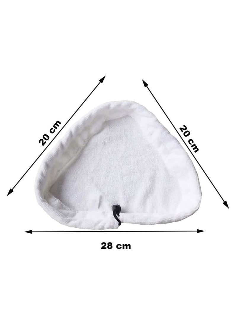 Generic - 3Pcs Universal Microfiber Cleaning Pads for H2O X5 and Vax S2 Steam Mops Replacement Cloths - Image 1