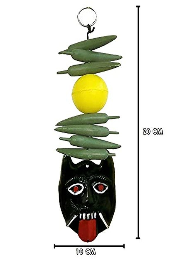 SK Craft Plastic Hanging Nazar Battu-Evil Eye Protector Suraksha Kawach (8 x 2.75 Inches, Multicolour) -Set of 2 - Image 2