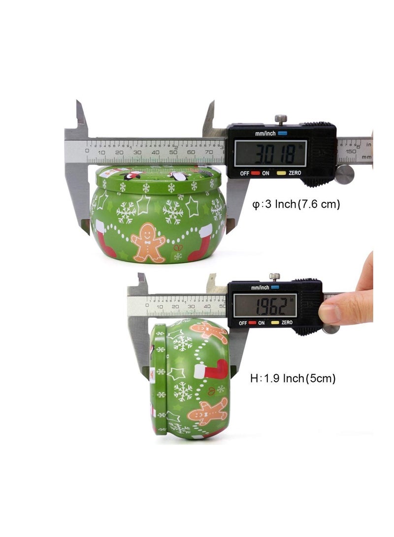 هايلاند شموع معطرة بتصميم الكريسماس - 4 قطع - Image 5