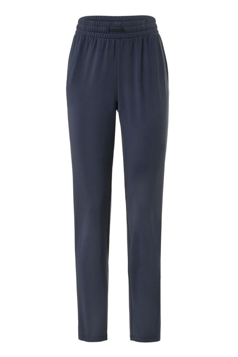 Tchibo Women Sportswear Fit Training Trouser, Navy Blue  - Image 2