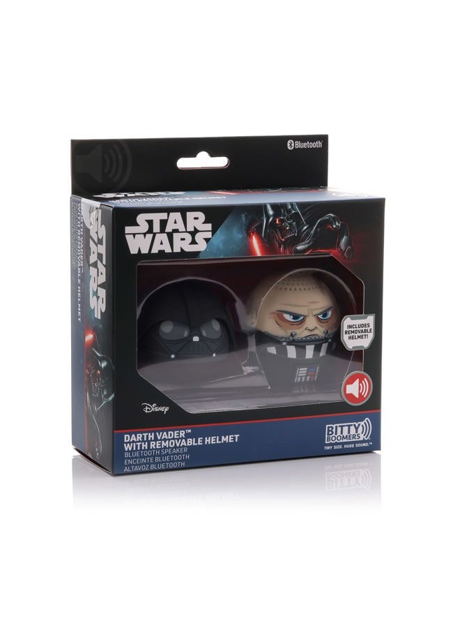 Star Wars Darth Vader with Removable Helmet Bluetooth Speaker, Multicolor