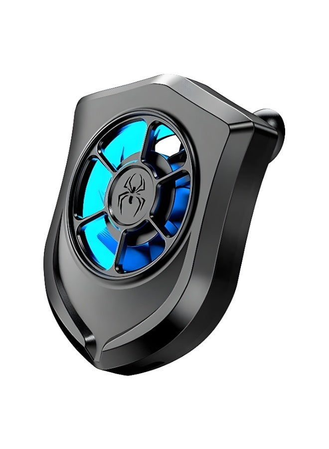 P11 Mobile Phone Cooling Fan - USB Powered - Lightweight - Compatible with Most Phones - 5V - Black  - Image 1