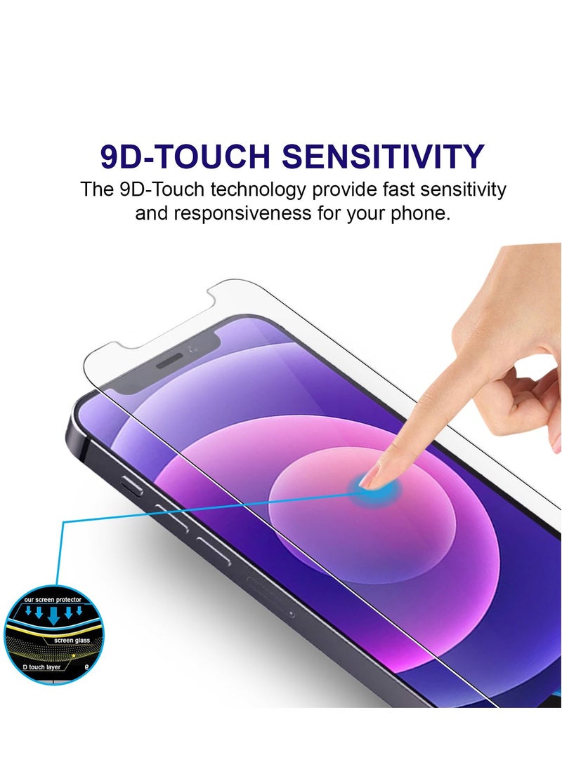 PRIMEEIGHT - PRIMEEIGHT iPhone 11 /iPhone XR Screen Protector 6.1 Inch Display - Ultra Thin 9H Hardness Tempered GlassiPhone 11 /iPhone XR Pack of 3 - Easy to Install HD Clear Screen Protector 11 / XR - Image 1