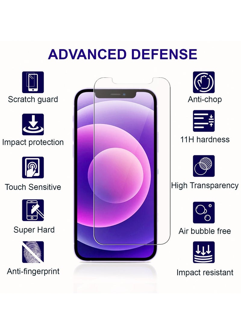 PRIMEEIGHT - PRIMEEIGHT iPhone 11 /iPhone XR Screen Protector 6.1 Inch Display - Ultra Thin 9H Hardness Tempered GlassiPhone 11 /iPhone XR Pack of 3 - Easy to Install HD Clear Screen Protector 11 / XR - Image 1