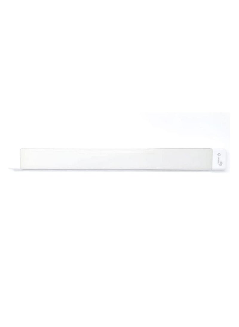Quanta - RACO Quanta 80W 4ft LED Batten Fittings Integrated Tube Lamp 7000k Day light 1200x75x25mm Wall and Ceiling Lighting 30000h Long Lifespan Luminance 5000Lm with Plastic Tube Cover - Image 1