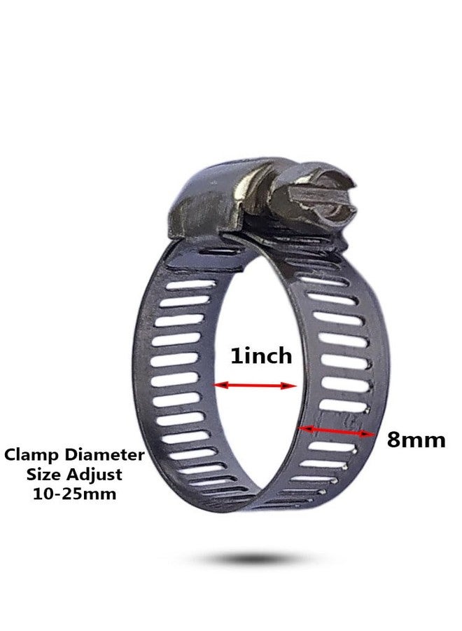 ES EKSAFAR ESEKSAFAR S S Hose Clamp (Hose clamp 1" 10pc with 2in1 Screwdriver 1pc, 1"inch) - Image 4