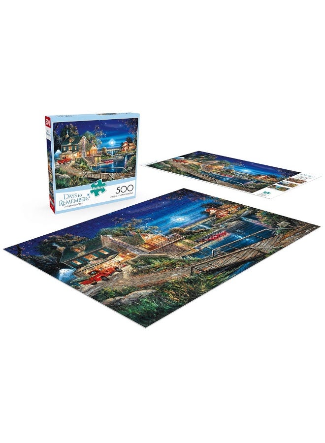 Buffalo Games - Days to Remember - Autumn Memories - 500 Piece Jigsaw Puzzle For Adults - Challenging Puzzle Perfect for Game Nights - 500 Piece Finished Size Is 21.25 x 15.00 - Image 2
