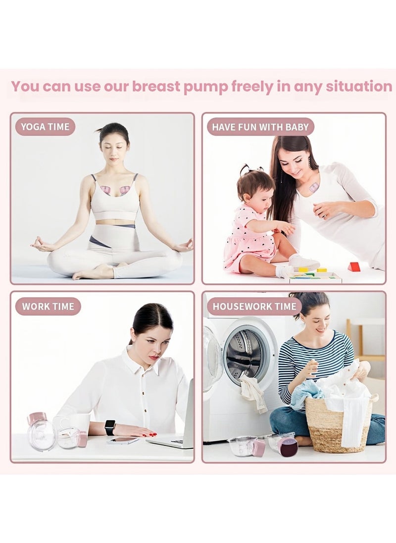 Perfin - Hands-Free Wearable Electric Breast Pump with Touchscreen Display, 24mm Flange Inserts, 4 Modes & 12 Levels, USB Charging & Quiet Design - Portable Single Pump for On-the-Go Moms - Image 1