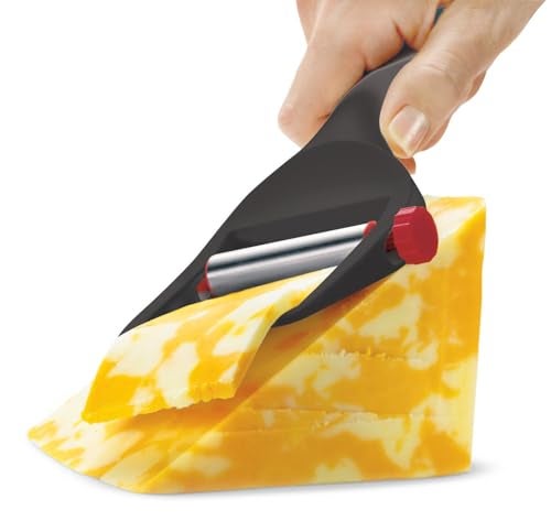 Cuisipro Cheese Slicer with Adjustable Knob for Desired Thickness, Stainless Steel and Nylon - Image 3