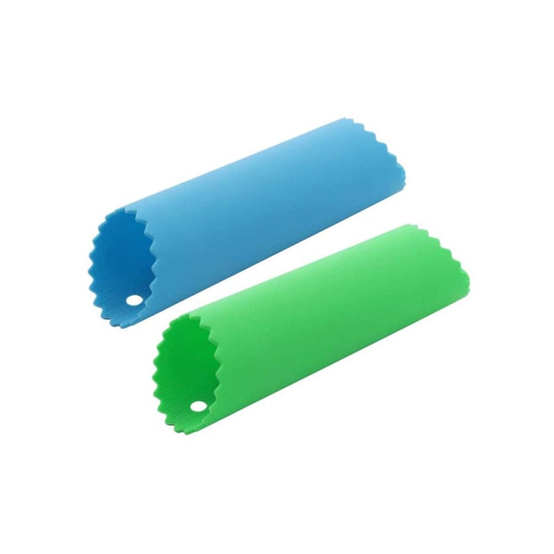 AISIBO Silicone Garlic Peeler Tube Rollers Skin Remover Garlic Roller Peeling Tube Tool for Useful Kitchen Tools BlueGreen 