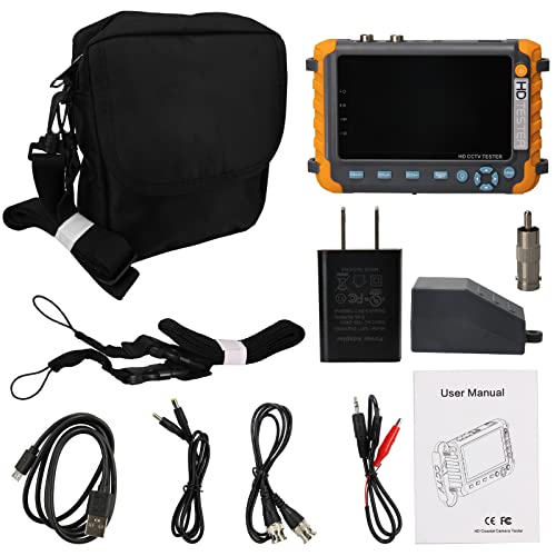 SGEF 5 inch CCTV Tester Analog Camera Moniton,HDMI Input&VGA Input,Camera Debugging Helper - Image 3