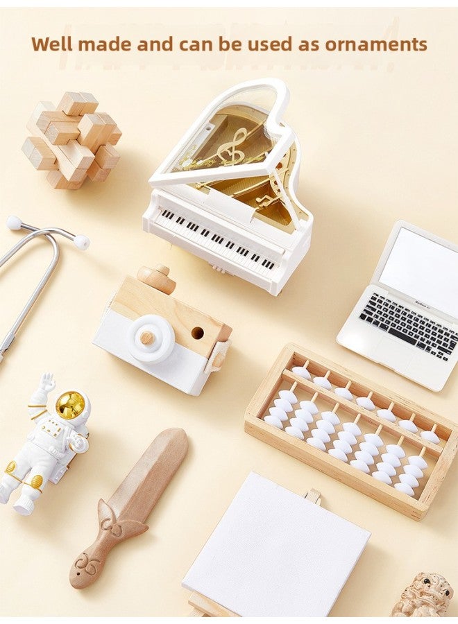 Loquat Week-catching Supplies Props One-year-old Set Boys And Girls Birthday Ceremony Layout Full Set Of Log Style Lottery Carpet Modern-Color:【thick Anti-slip】 12 Pieces Of Log Style Weekly Props + Weekly - Image 4