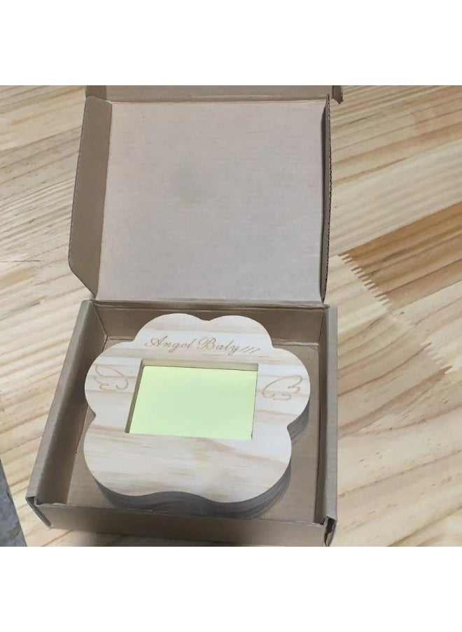 Generic Solid Wood Baby Male And Female Baby Teeth Box Collection Storage Box Fetal Hair Umbilical Cord Collection Box Baby Baby Teeth Replacement Box-Color:Picture Color  - Image 2