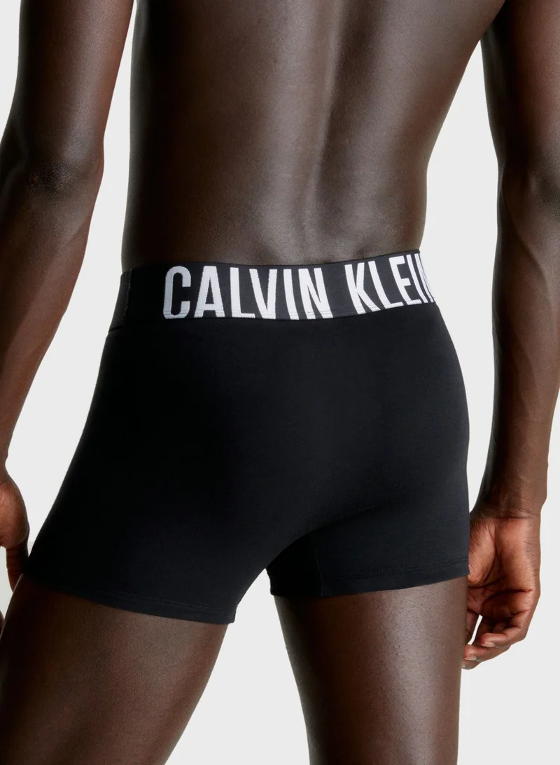 CALVIN KLEIN 3 Pack Logo Band Trunks