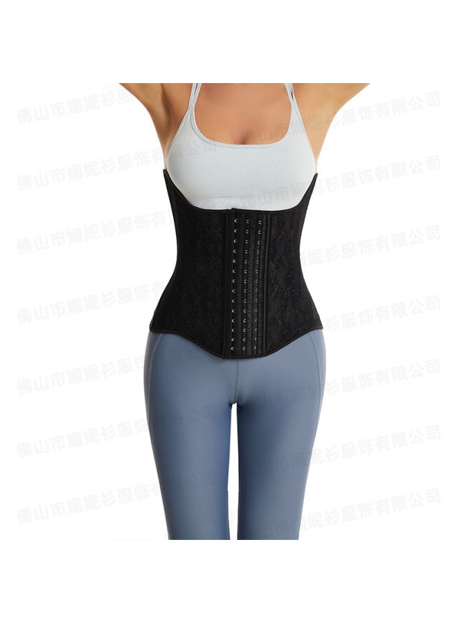 High-quality 25-bone Mesh Breathable Tummy Control Waist Trainer Shapewear Latex Waist Belt Waist Cincher For Sports And Fitness