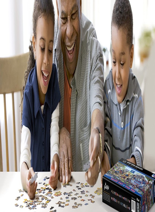 YouTheFan NHL New York Rangers Game Day at The Zoo 500pc Puzzle - Image 3