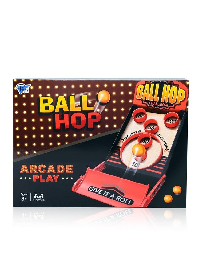 Point Games Ball Hop Game - Collapsible Arcade Games - Solo Or Team Home Tabletop Game For Party Activity Birthday - Easy Setup (Small) - Image 2