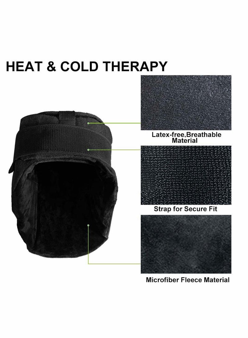 Excefore Ice Hat Headache, Ice Head Cap with Reusable Cold Hot Pack - Image 2