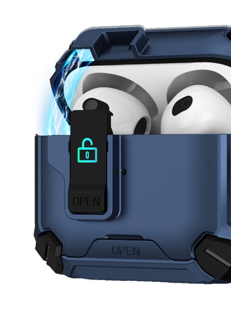 Yegni New multi-functional AirPods earphone case Apple earphones can be used as a phone stand flip-top earphone shell - Image 2