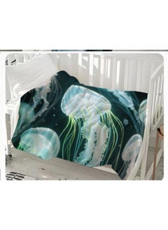 General Baby and children's cartoon flannel thin blanket (warm and comfortable, suitable for sleep, game use) 70cm*100cm - 1074  - Image 2