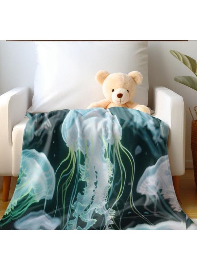 General - Baby and children's cartoon flannel thin blanket (warm and comfortable, suitable for sleep, game use) 70cm*100cm - 1074 - Image 1