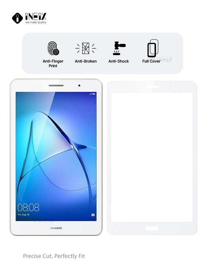 INEIX Full Screen Edge to Edge Screen Protector  For Huawei MediaPad T3 7.0 - White  - Image 2
