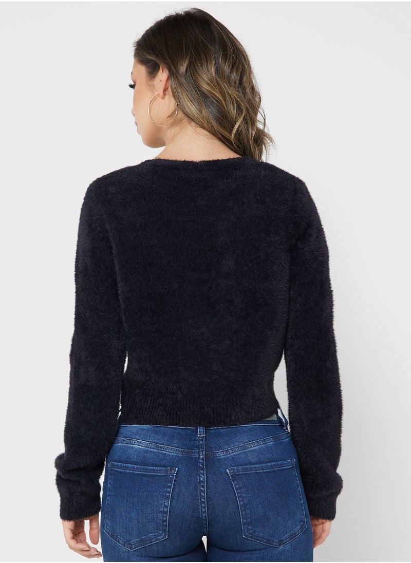ONLY - Button Detail Cardigan - Image 1