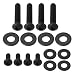OTOTEC Motorcycle Switchgear Screws Set 304 Stainless Steel Black Compatible with HarLey Davidson Softail 9625 - Image 2