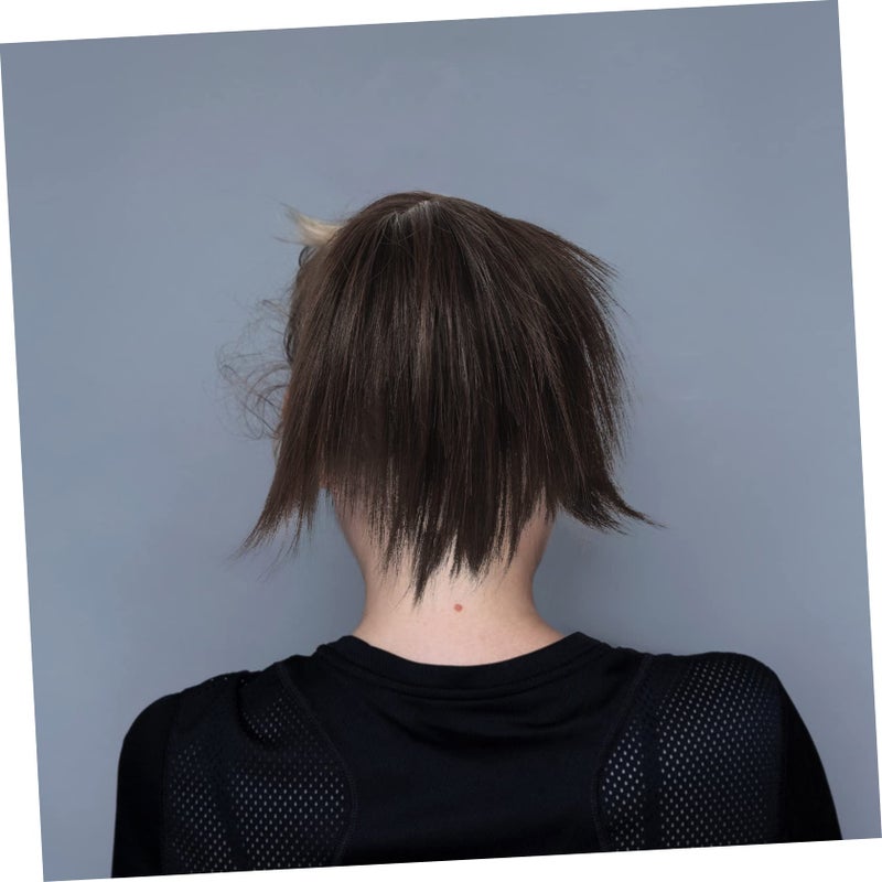 قطعة الشعر كعكة فوضوية حزمة من 2، امتداد شعر كعكة سهل للارتداء اليومي والحفلات - Image 3
