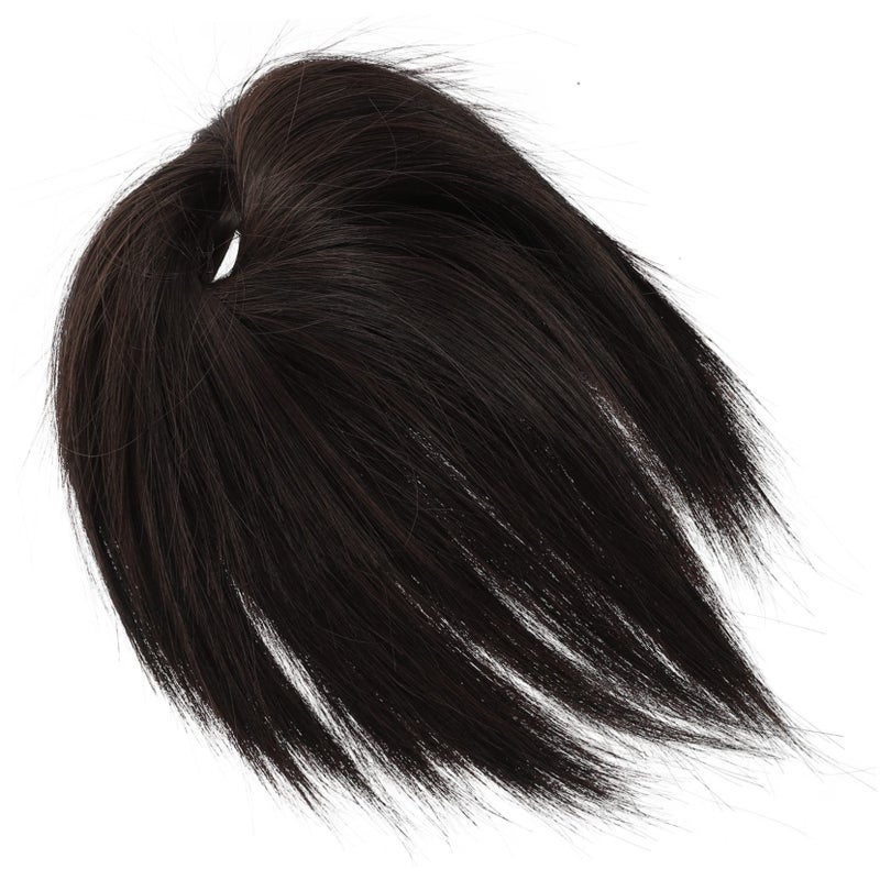 قطعة الشعر كعكة فوضوية حزمة من 2، امتداد شعر كعكة سهل للارتداء اليومي والحفلات - Image 5