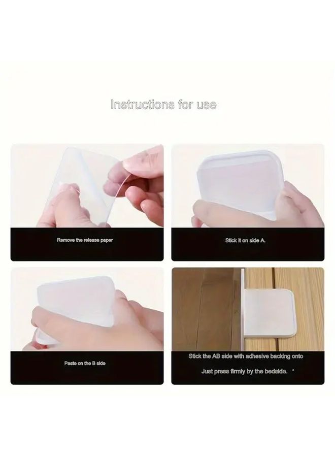 Non Slip Buckle Mattress Fasteners PP Material No Drilling Required Easy Installation - Image 5