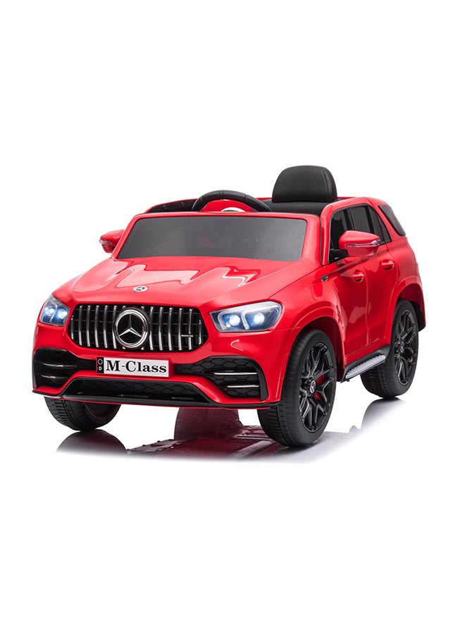 MYTOYS Mercedes-Benz M-Class  Ride-On Car 12W Battery - Red Red - Image 2