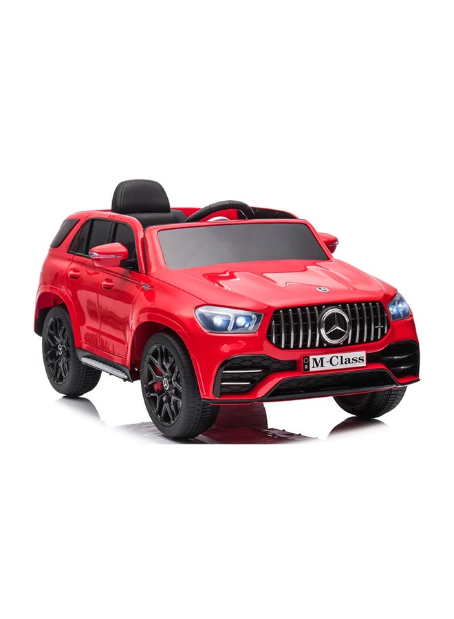 MYTOYS Mercedes-Benz M-Class  Ride-On Car 12W Battery - Red Red - Image 1