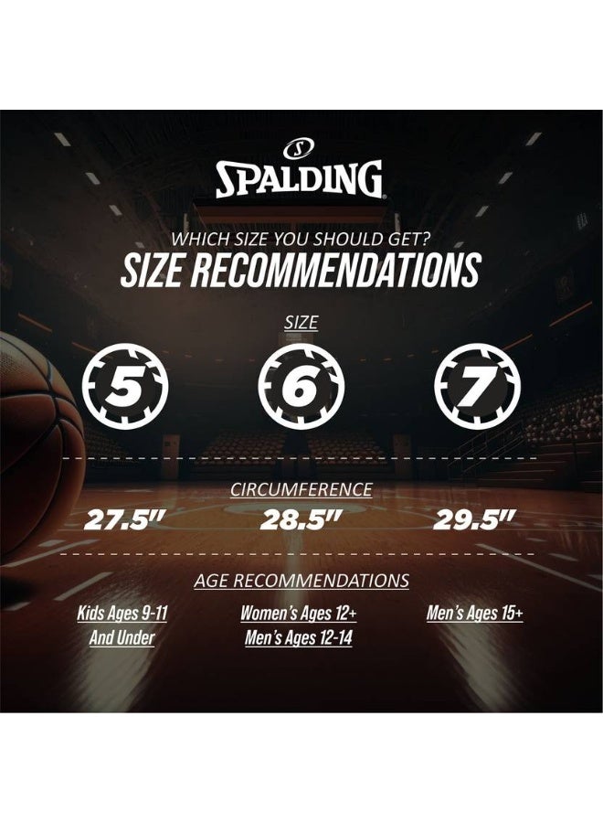 SPALDING SPALDING SLAMDUNK-BLK-5 Basketball - Size: 5  (Kids, Pack of 1) - Image 3