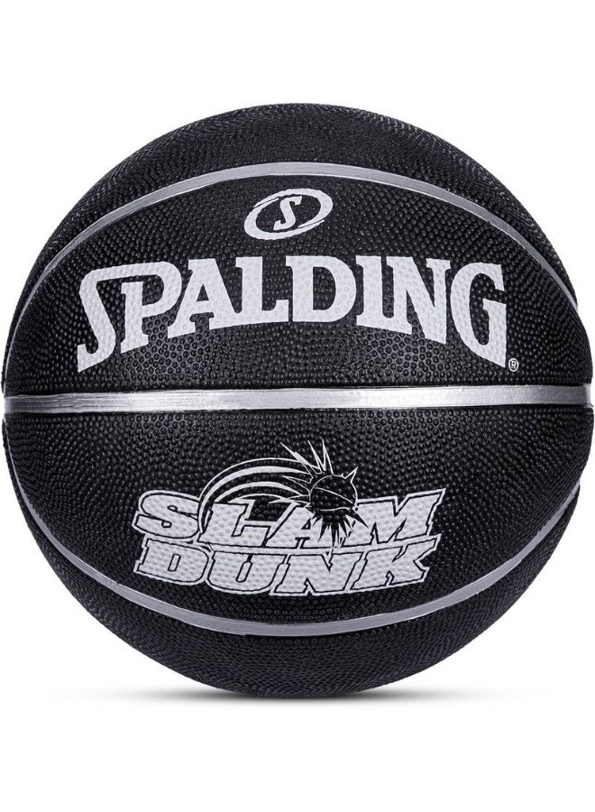 SPALDING SPALDING SLAMDUNK-BLK-5 Basketball - Size: 5  (Kids, Pack of 1) - Image 1