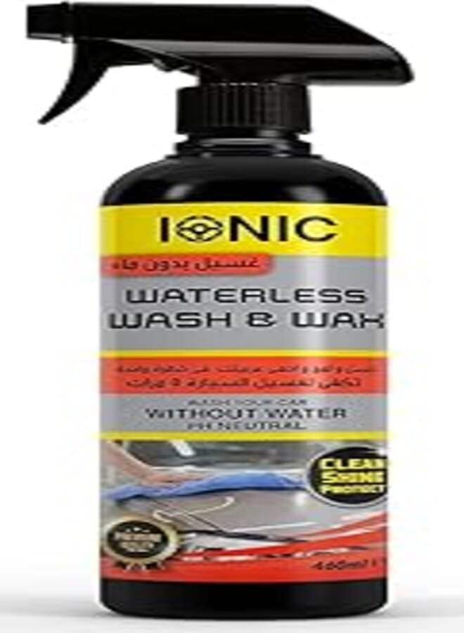 IONIC Waterless Wash & Wax - Clean, Shine, Protect
