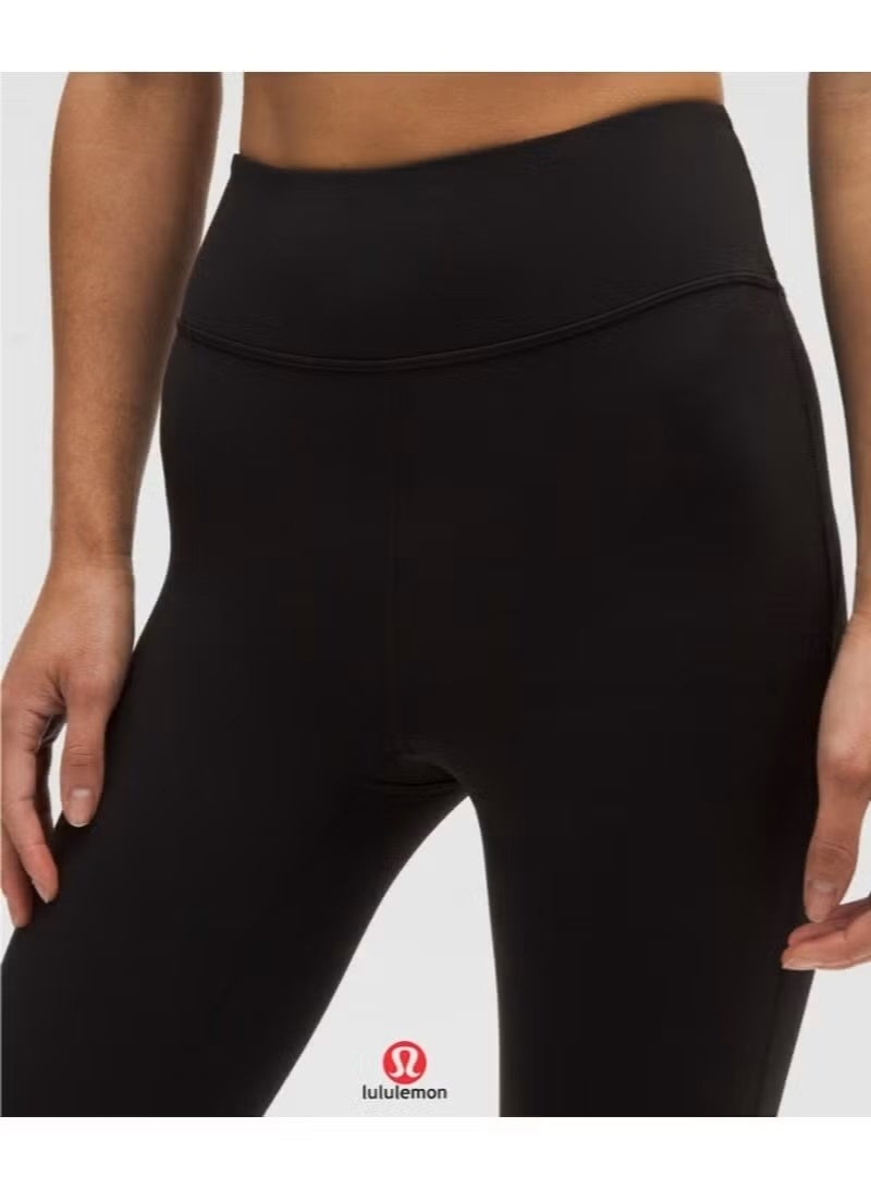 لولوليمون lululemon Groove النساء عالية الخصر فلير بنطلون نشط-نسيج دافئ معزول ، مناسب لليوغا ، والتمرين واللباس العادي ، والراحة الممتازة والأسلوب - Image 3