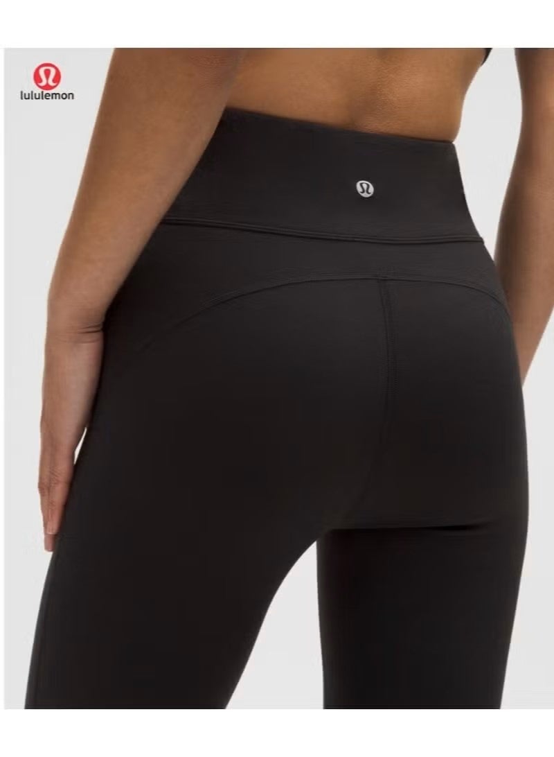 لولوليمون lululemon Groove النساء عالية الخصر فلير بنطلون نشط-نسيج دافئ معزول ، مناسب لليوغا ، والتمرين واللباس العادي ، والراحة الممتازة والأسلوب - Image 4