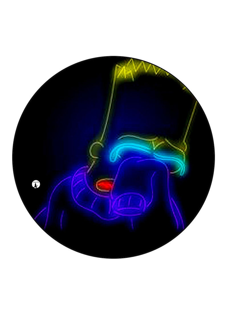 RKN The Simpsons Printed Mouse Pad Multicolour