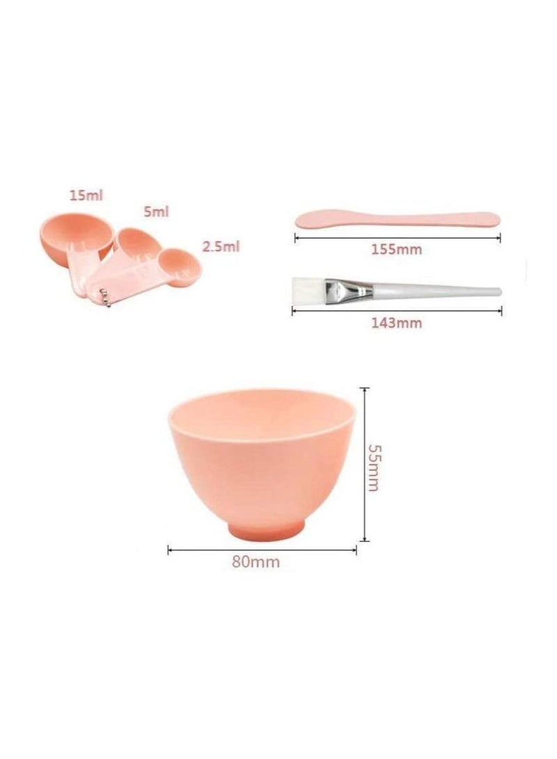 BLOOMING TIME 4 In 1 DIY Beauty Homemade Face Mask Bowl Pink - Image 3