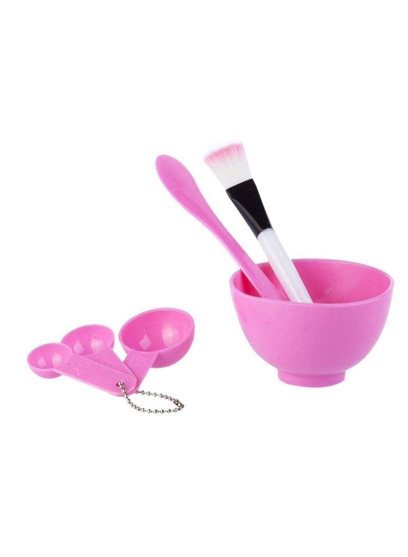 BLOOMING TIME 4 In 1 DIY Beauty Homemade Face Mask Bowl Pink - Image 1