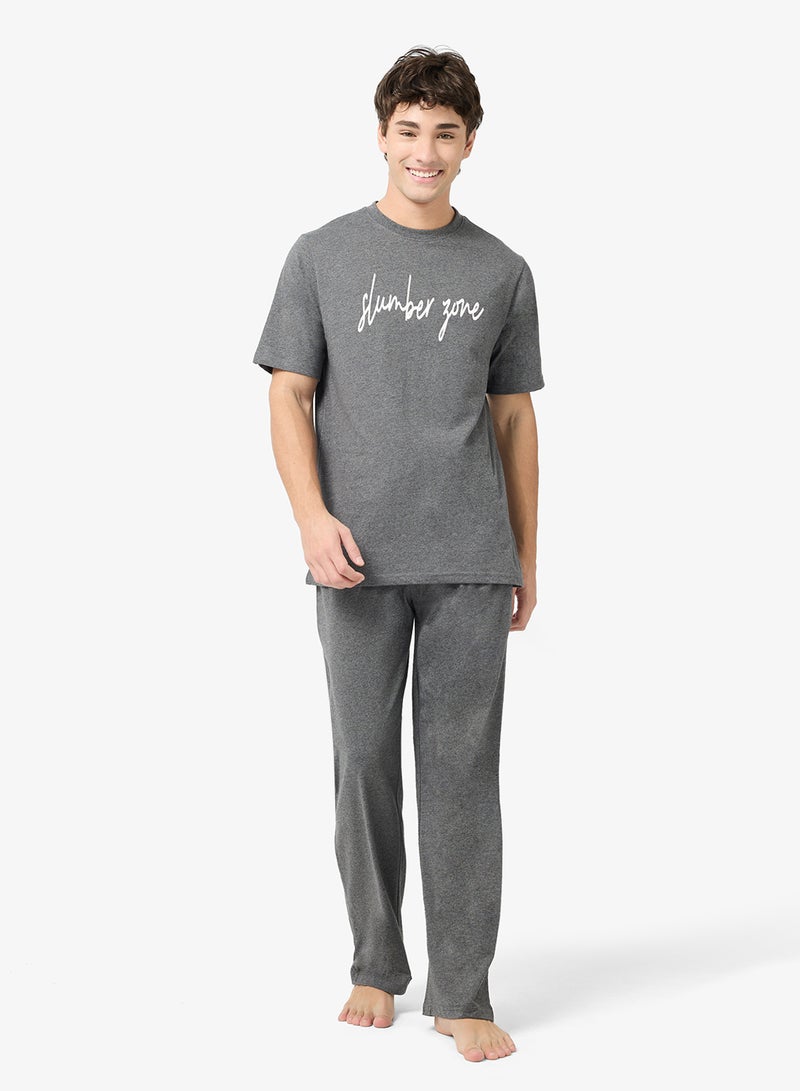 Seventy Five Nightwear T-Shirt and Pant Set - Image 1