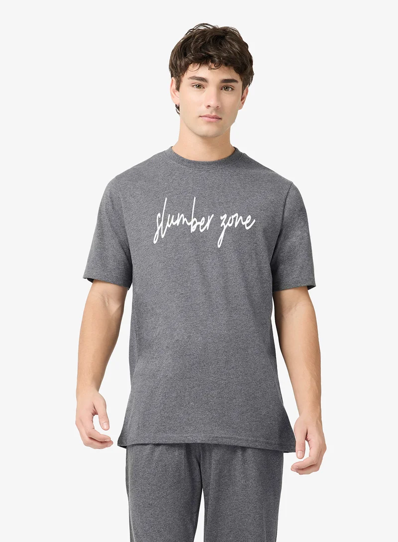 Seventy Five  Nightwear T-Shirt and Pant Set for Men | Best Price UAE