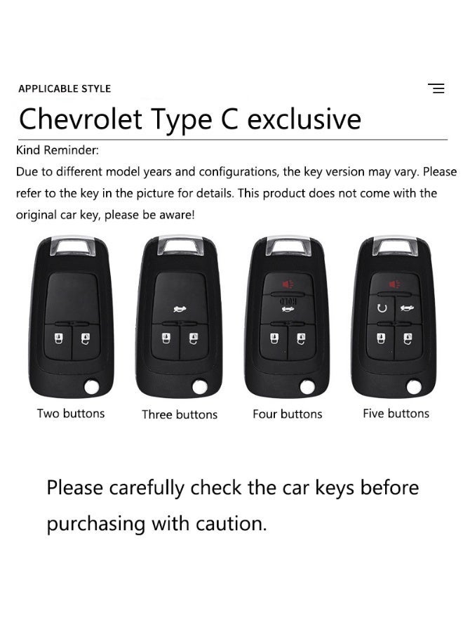 Chevrolet Exquisite high-end car key protection cover suitable for Chevrolet Cruze, Malibu, Sail, Explorer, Valando, Chuangku, Cruze car key shell case - Image 3